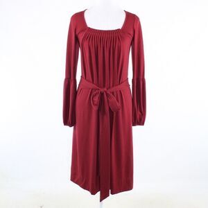 Roberta Freymann red A-line dress M